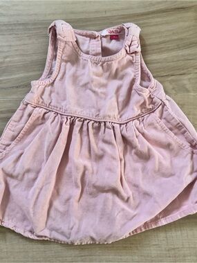Ruffle Butts Pink Cotton Toddler Dress
